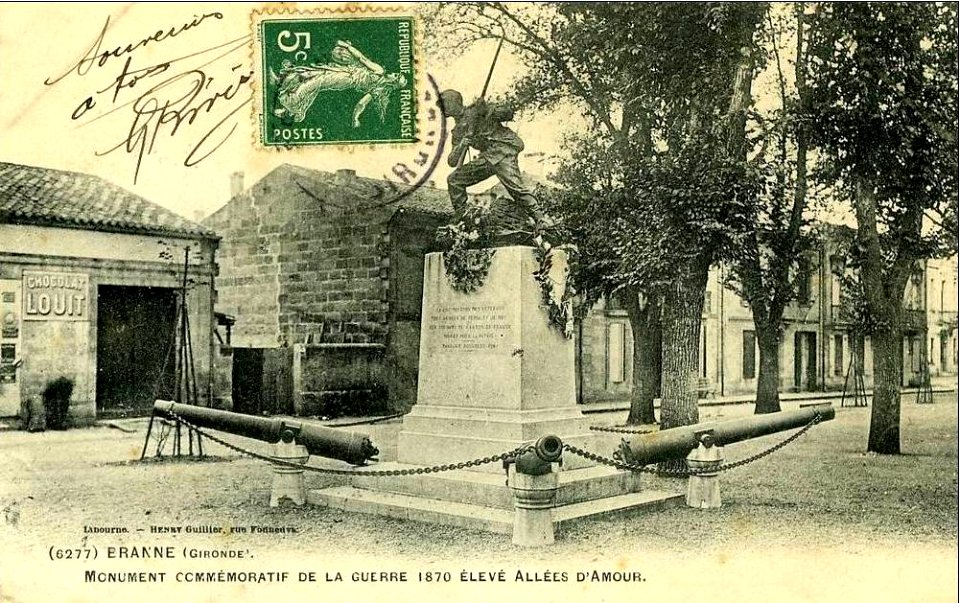 Branne - monument aux morts (1870) 2