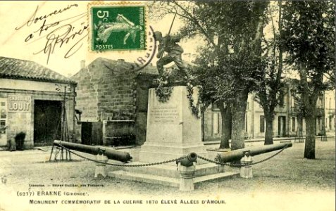 Branne - monument aux morts (1870) 2