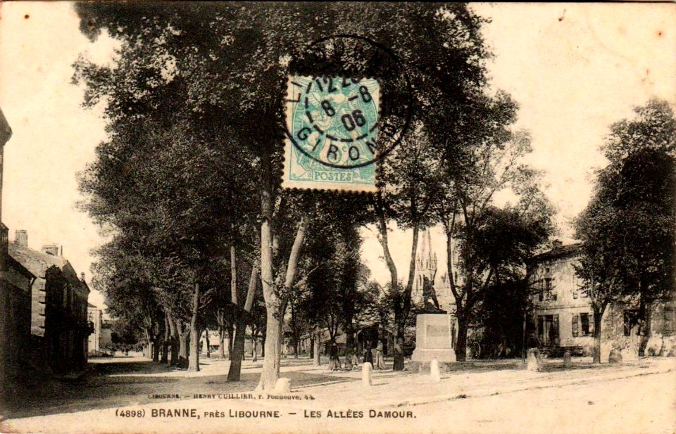 Branne - monument aux morts (1870) 3