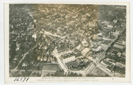 Brantford Ontario from the Air (HS85-10-36571) original photo