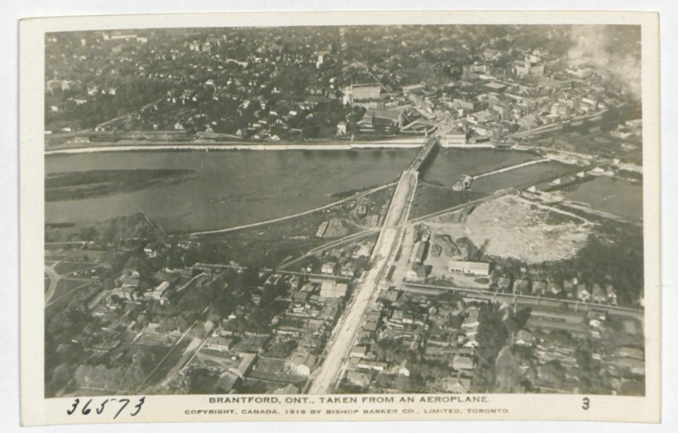 Brantford Ontario from the Air (HS85-10-36573) original