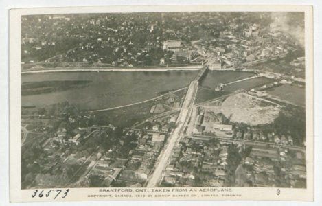 Brantford Ontario from the Air (HS85-10-36573) original photo