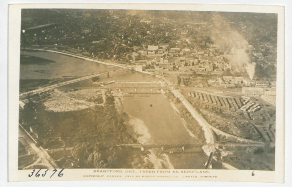 Brantford Ontario from the Air (HS85-10-36576) original