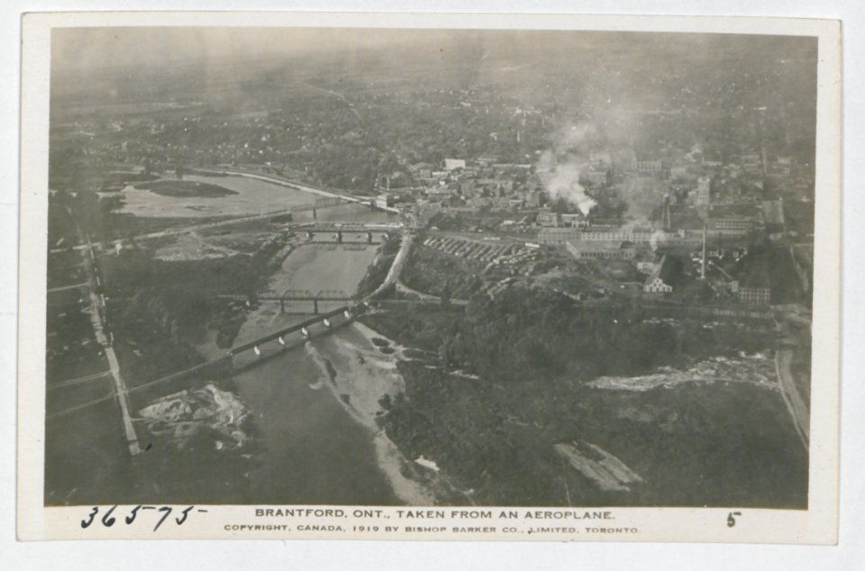Brantford Ontario from the Air (HS85-10-36575) original