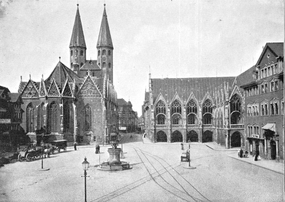 Braunschweig Brunswick Altstadtmarkt 1897
