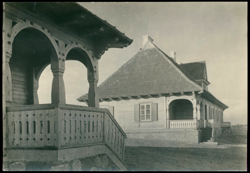 Brasłaŭ, Kalonija. Браслаў, Калёнія (J. Bułhak, 1934)