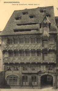 Braunschweig, Niedersachsen - Haus am Burgplatz (Zeno Ansichtskarten)