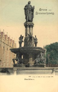 Braunschweig, Niedersachsen - Heinsrichsbrunnen (Zeno Ansichtskarten)