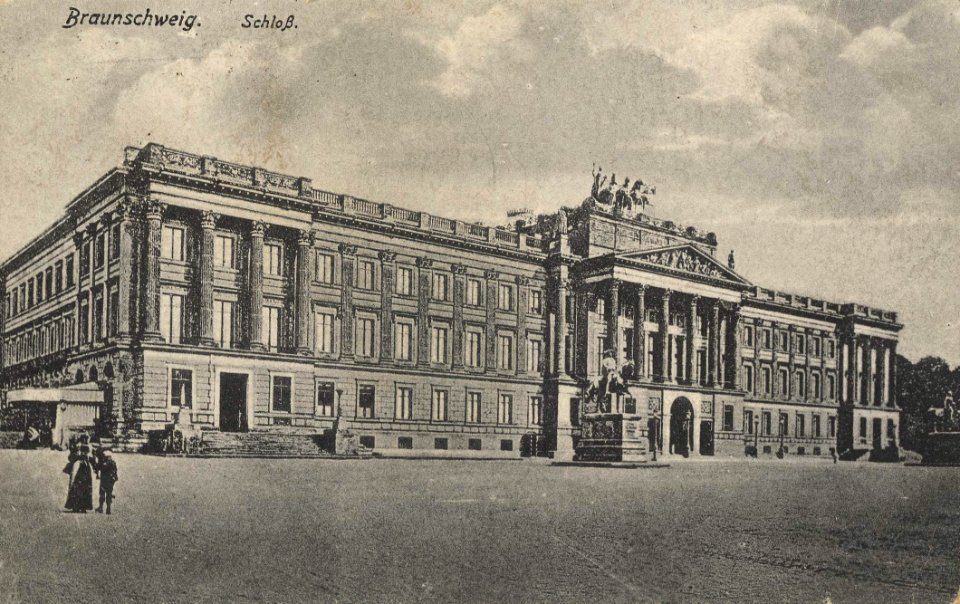 Braunschweig, Niedersachsen - Schloss (Zeno Ansichtskarten)