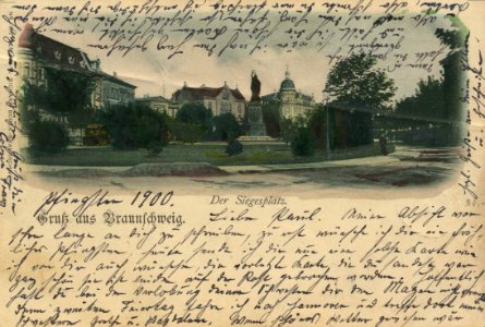 Braunschweig, Niedersachsen - Siegesplatz (Zeno Ansichtskarten)