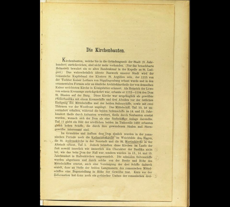 Braunschweigs Bau-Denkmäler I 05