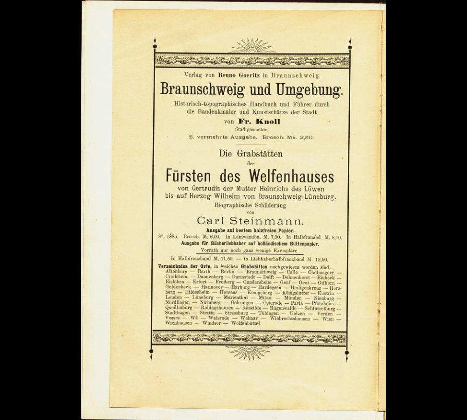 Braunschweigs Bau-Denkmäler I 02