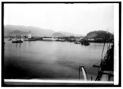Brazil. Harbor at Santos from which (...) of copper are shipped LCCN2016820922