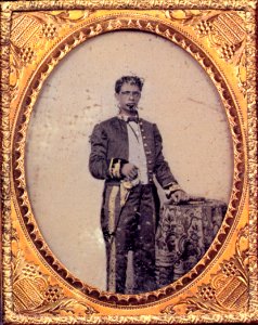 Brazilian young officer 1855