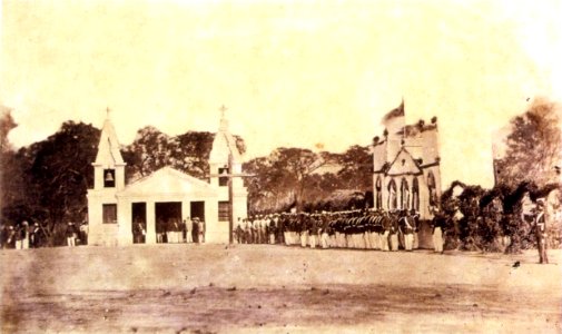 Brazilian troops in Nova Palmira