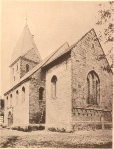Brechten Johann Baptistkirche um 1890