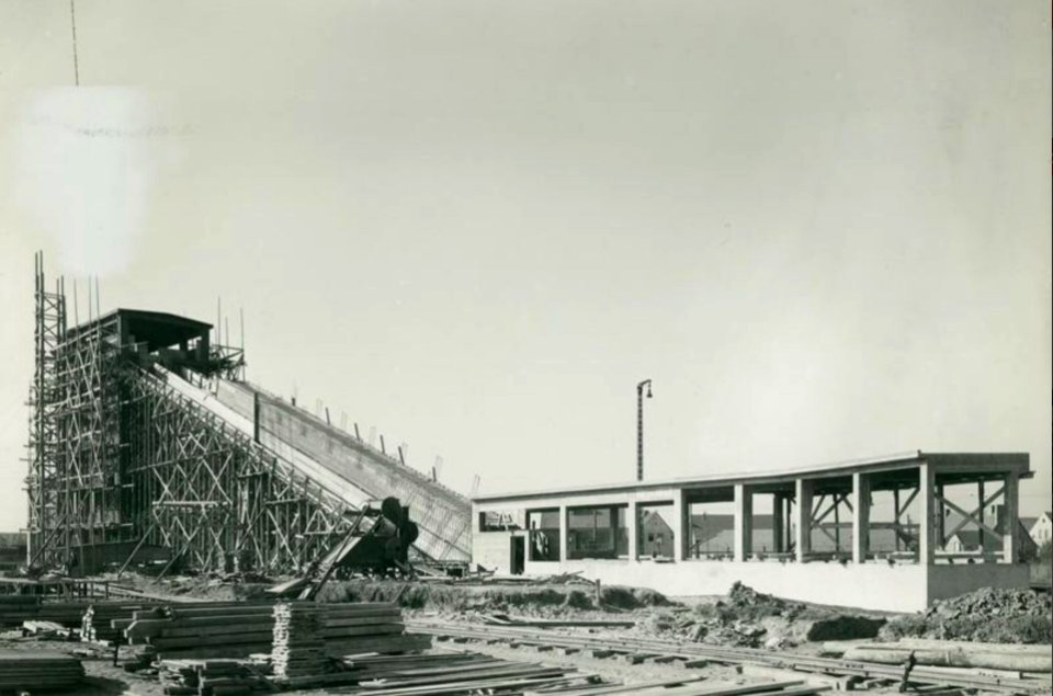 Brechkoks-Landabsetzanlage, 1942