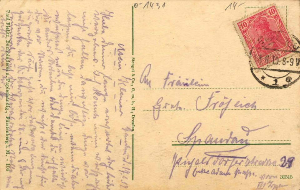 Bredereiche, Brandenburg - Lanke (back) (Zeno Ansichtskarten)