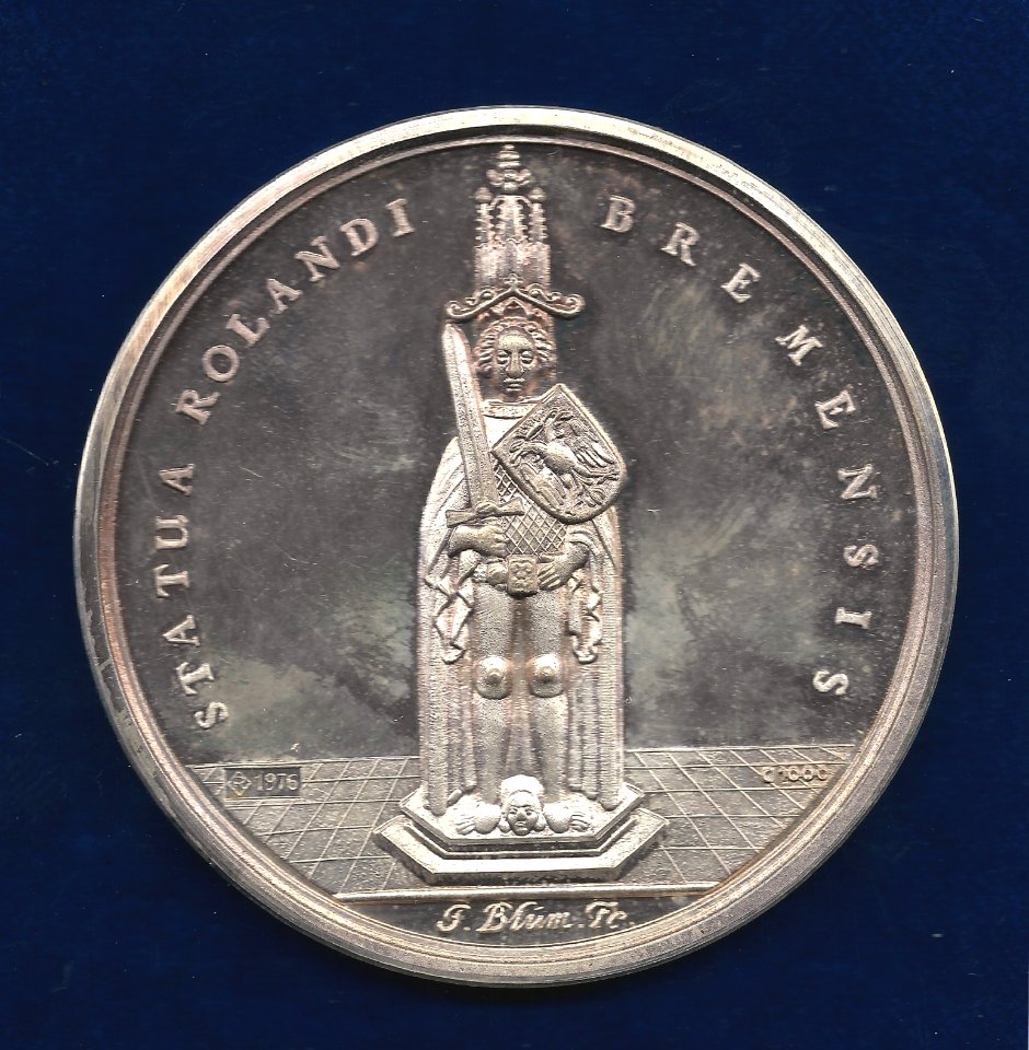 Bremen Peace Medal 1648 by Blum, obverse