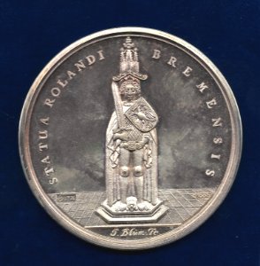 Bremen Peace Medal 1648 by Blum, obverse