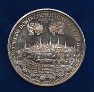 Bremen Peace Medal 1648 by Blum, reverse