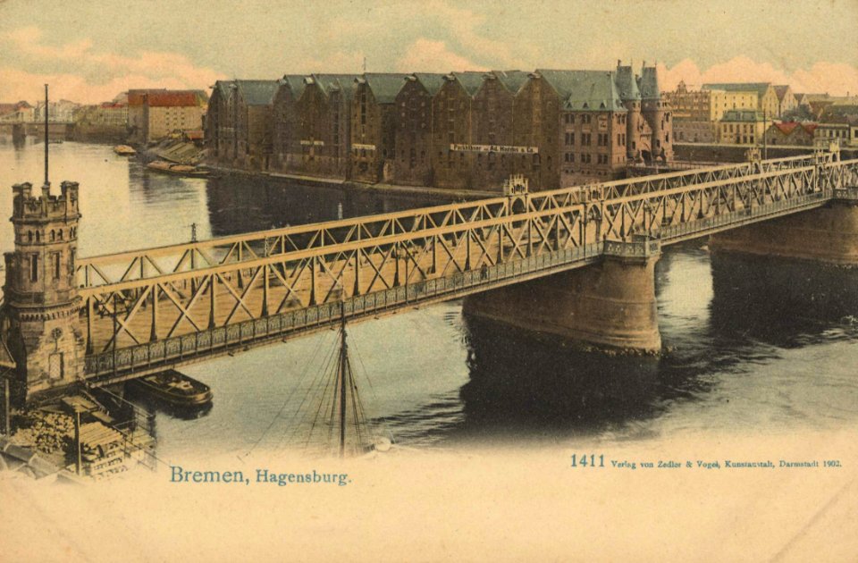 Bremen, Bremen - Hagensburg (Zeno Ansichtskarten)