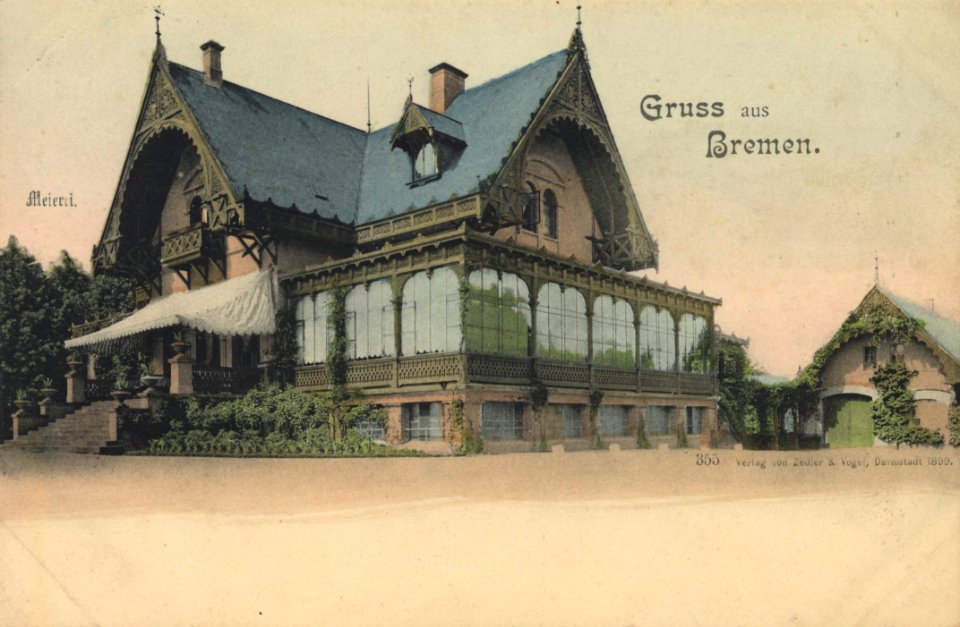 Bremen, Bremen - Meierei (Zeno Ansichtskarten)