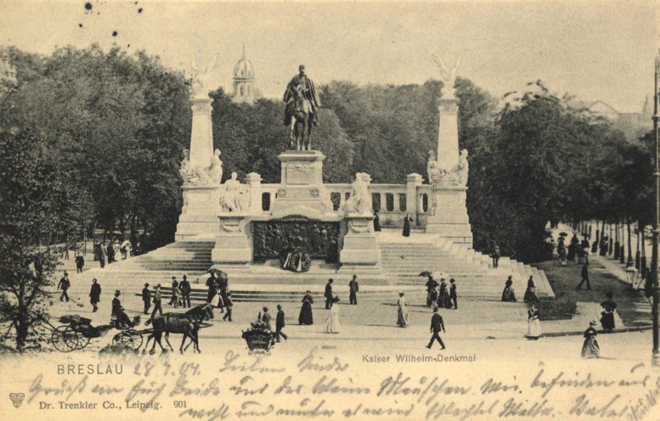 Breslau, Schlesien - Kaiser-Wilhelm-Denkmal (Zeno Ansichtskarten)