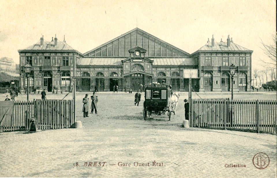 BREST - Gare de l'Ouest-Etat