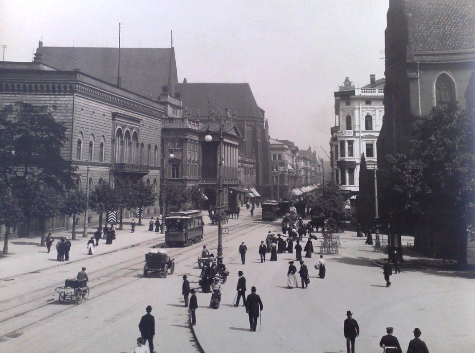 Breslau Schweidnizer Strasse 1906