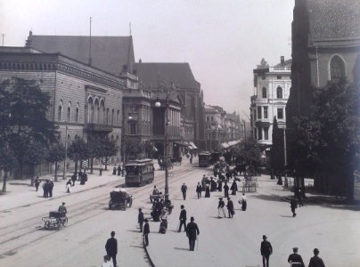 Breslau Schweidnizer Strasse 1906