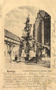 Breslau, Schlesien - Johannesdenkmal (Zeno Ansichtskarten)