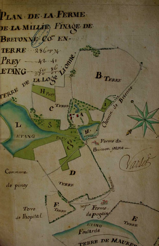 Brevonnes carte 05196