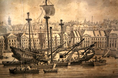 Brest le port en Penfeld 1777-Louis-François-Cassas mg 8240