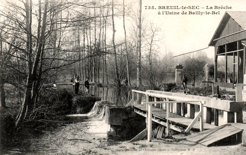 Breuil-le-sec La Brèche 1910