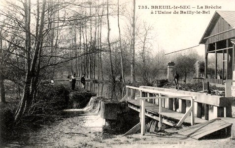 Breuil-le-sec La Brèche 1910