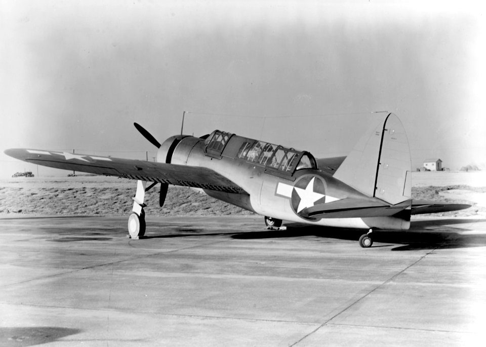 Brewster SB2A-4 at NAS Patuxent River in November 1943