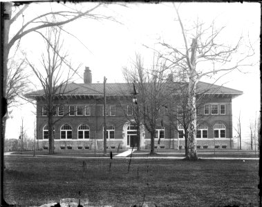 Brice Hall from the north ca. 1906 (3196827386) photo