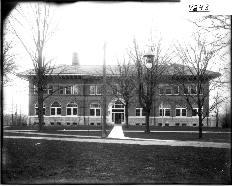 Brice Hall from the north in 1906 (3193636793)