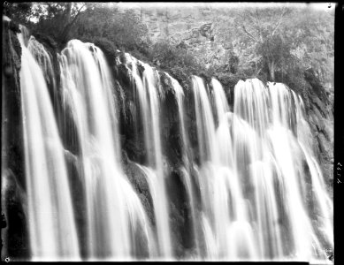 Bridal Veil Falls, Havasu Canyon, Grand Canyon, ca.1900 (CHS-4597)
