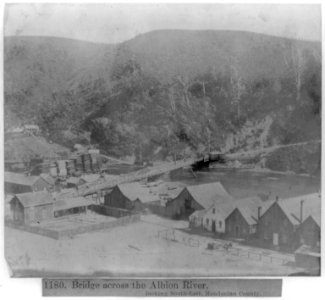 Bridge across the Albion River, looking Southeast, Mendocino County LCCN2002717162