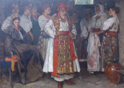 Bride by Fedir Krychevskyi 1910