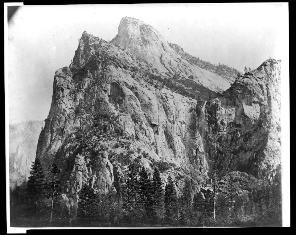 Bridalveil Fall from Cathedral Trail, Yosemite National Park, Calif. LCCN95514102
