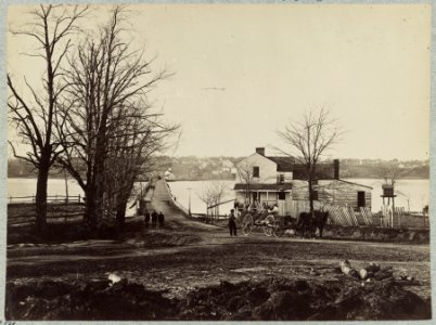 Bridge across Eastern branch of Potomac River, Washington, D.C., April, 1865 LCCN2013651884 photo