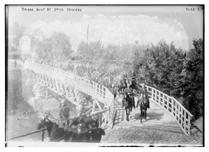 Bridge built by Swiss soldiers LCCN2014699986