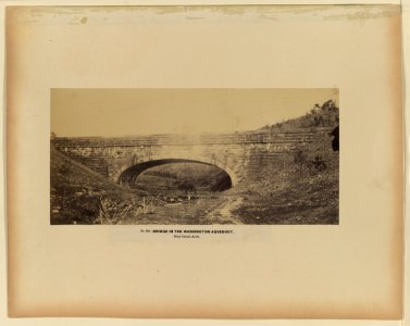 Bridge in the Washington Aqueduct, near Union Arch LCCN2004677100