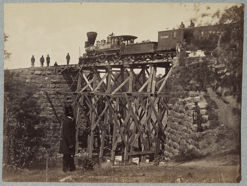 Bridge on Orange & Alexandria Railroad LCCN2012649966