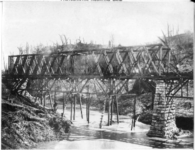 Bridge over the Chattanooga Creek - NARA - 530431