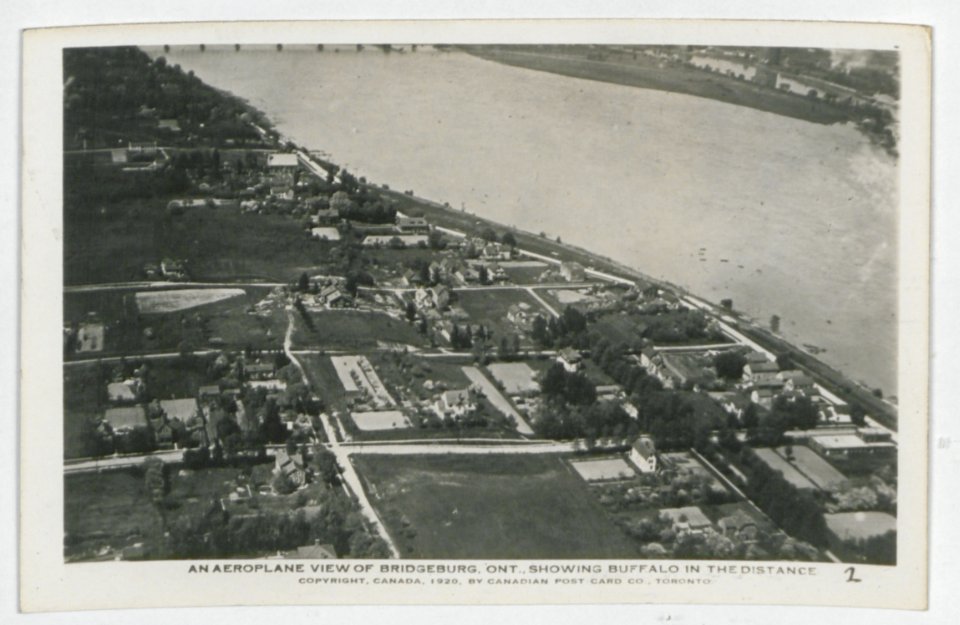 Bridgeburg Ontario from the Air (HS85-10-37529) original