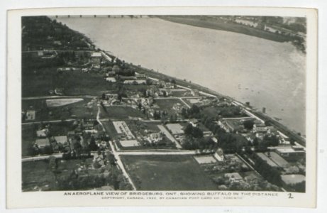 Bridgeburg Ontario from the Air (HS85-10-37529) original